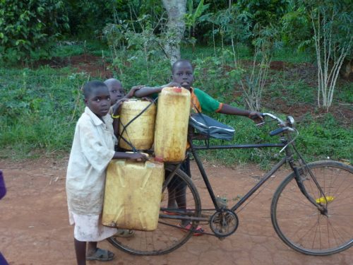 12. Carrying water
